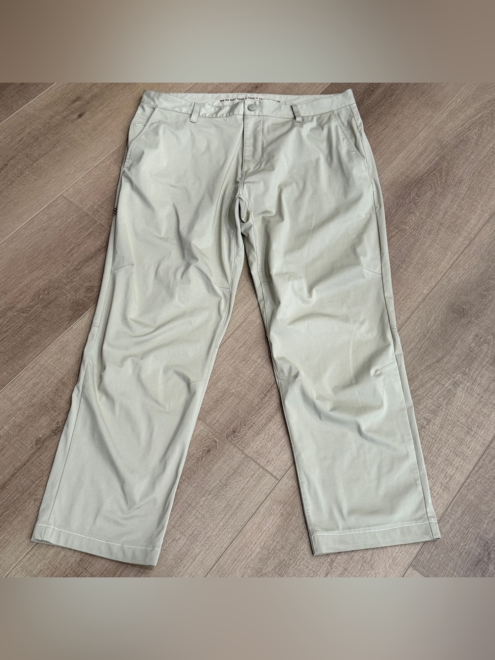 Rhone‎ Commuter Pant Men 37x28 Khaki Technical Golf Performance Chino Trouser
